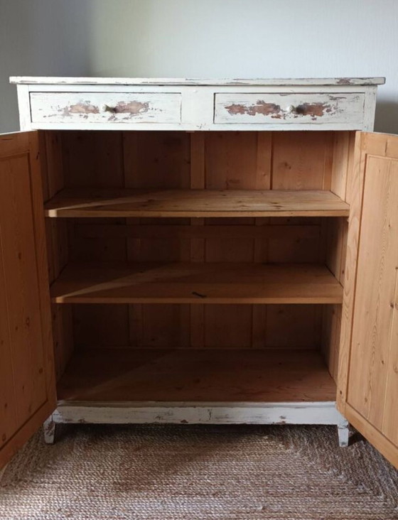 Image 1 of Buffet Parisien Haut Patiné Vintage