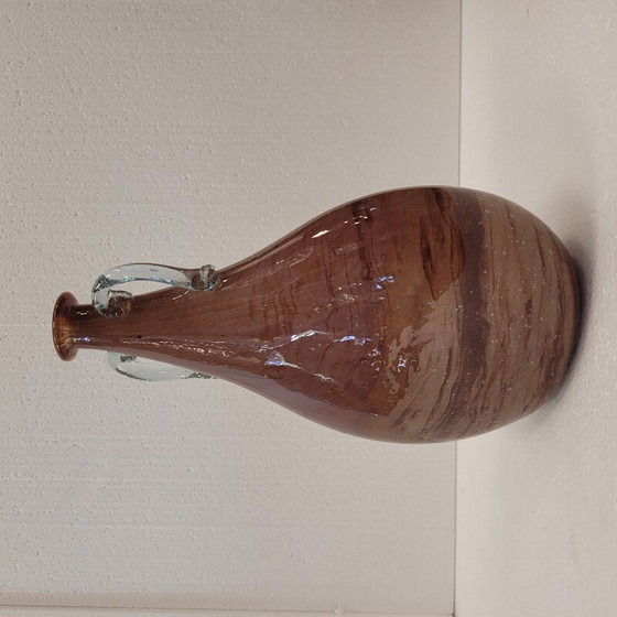 Image 1 of Vase aus geblasenem Muranoglas für Roche Bobois, Frankreich