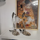 2X Blumenlampen