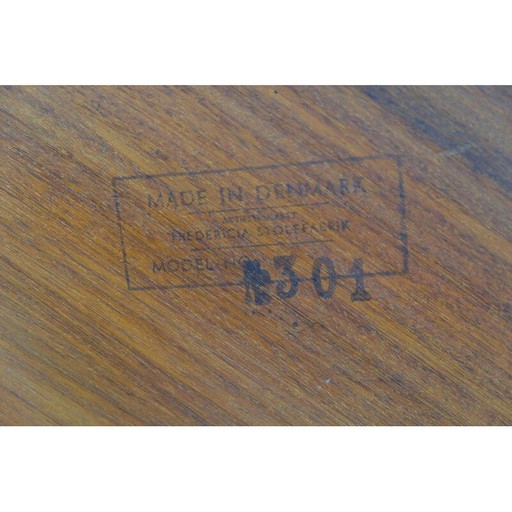 Vintage Teakholz Couchtisch Modell 301 von Børge Mogensen für Fredericia, Dänemark 1960