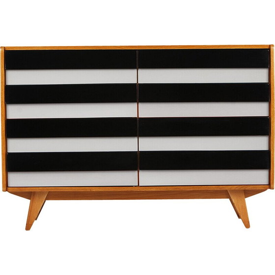 Image 1 of Vintage U-453 Holzanrichte von Jiri Jiroutek für Interier Praha, Tschechoslowakei 1960