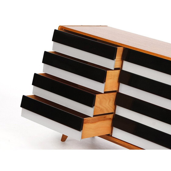 Image 1 of Vintage U-453 Holzanrichte von Jiri Jiroutek für Interier Praha, Tschechoslowakei 1960