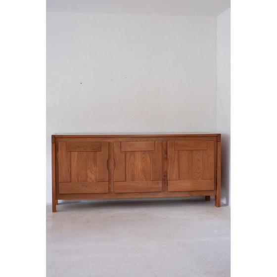 Image 1 of Sideboard aus massiver, heller Ulme von Roland Haeusler für Maison Regain