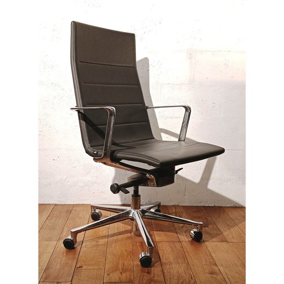 Image 1 of Vintage leder sessel by Icf