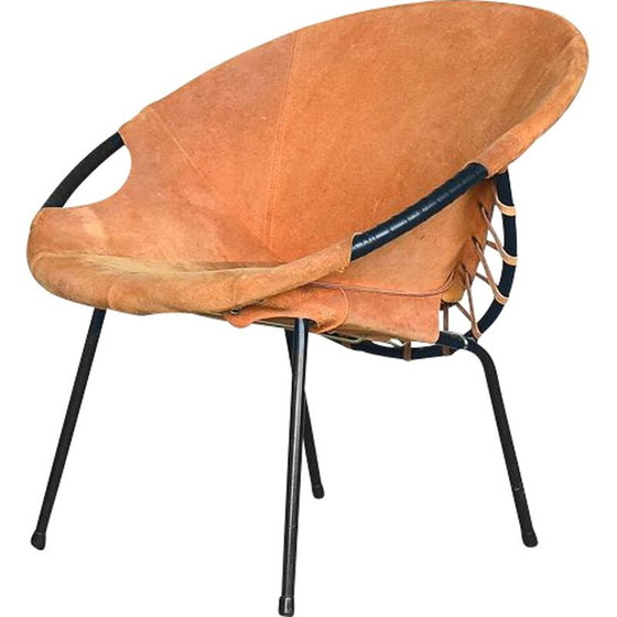 Image 1 of Vintage Kreisstuhl von Lusch Erzeugnis für Lusch & Co, Deutschland, 1960er Jahre