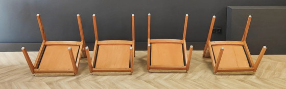 Image 1 of 4x Mid Century Esstisch Stuhl