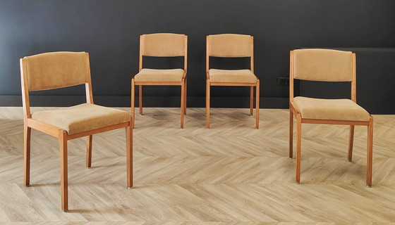 Image 1 of 4x Mid Century Esstisch Stuhl