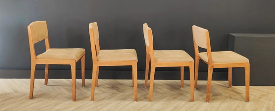 Image 1 of 4x Mid Century Esstisch Stuhl