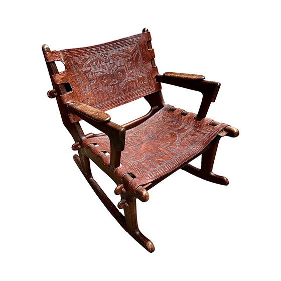 Image 1 of Angel I. Pazmino Schaukelstuhl Muebles de Estilo, Ecuador