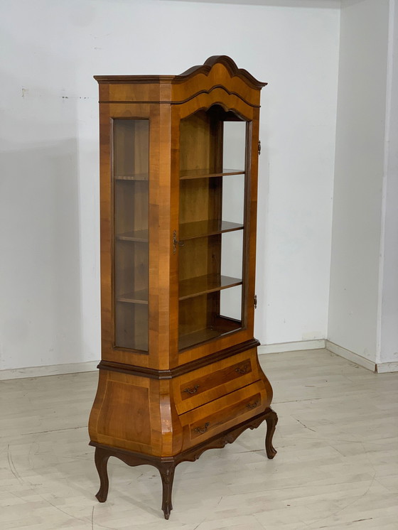 Image 1 of Barockstil vitrine vitrinenschrank anrichte wohnzimmerschrank