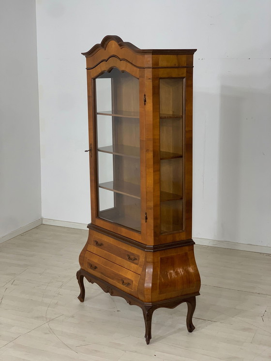 Image 1 of Barockstil vitrine vitrinenschrank anrichte wohnzimmerschrank