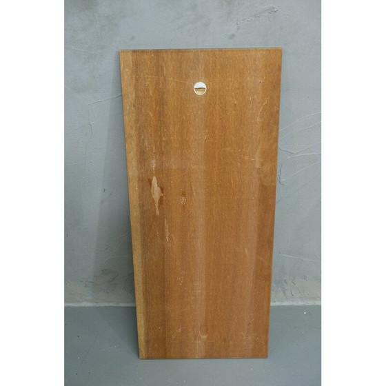 Image 1 of Mid Century minimalistischer Wandspiegel aus Teakholz, 1970er Jahre
