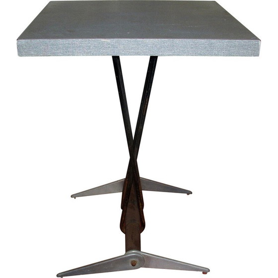 Image 1 of Vintage-Erfrischungstisch von Jean Prouvé für den Fliegerclub Doncourt-les-Conflans