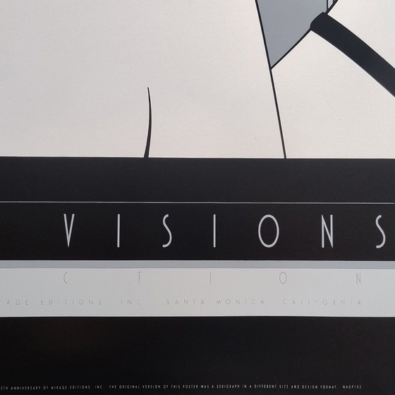 Image 1 of 1970S Original Patrick Nagel "Schwimmer" Lithographie