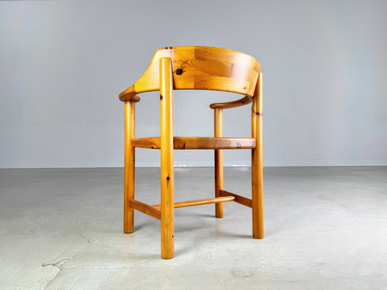 Image 1 of 6Er Set Rainer Daumiller Armlehnstühle Vintage Stuhl Kiefer