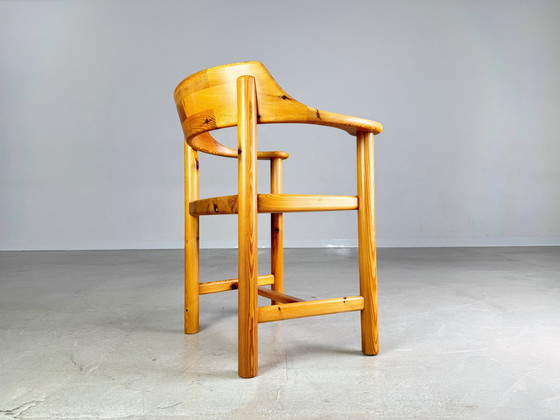 Image 1 of 6Er Set Rainer Daumiller Armlehnstühle Vintage Stuhl Kiefer