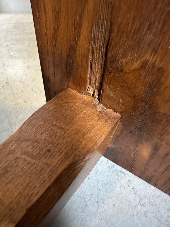 Image 1 of 3X Brutalist Nesting Tables - Eiche