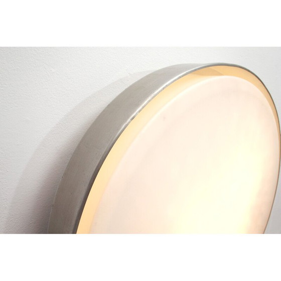 Image 1 of Wandleuchte aus Opalglas und Aluminium von Ishii Motoko für Staff, 1970