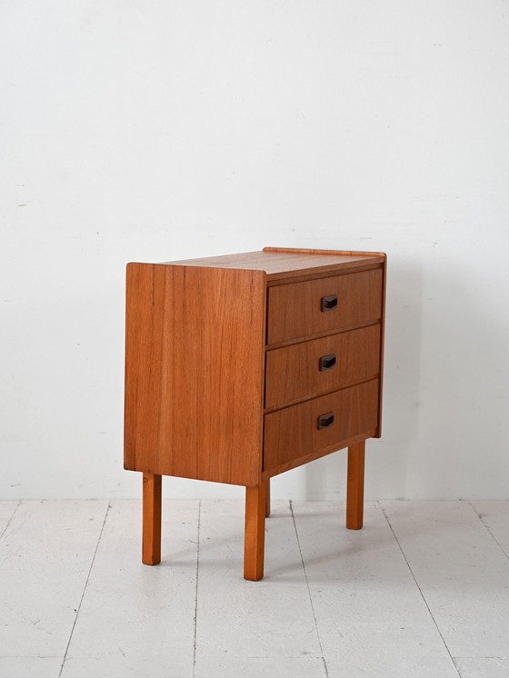 Image 1 of 1960S Nachttisch mit Schubladen