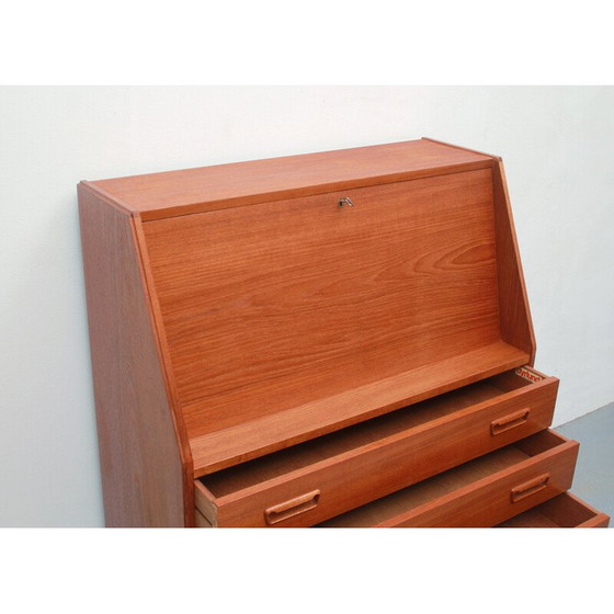 Image 1 of Vintage Sekretär aus Teakholz von Dyrlund, Dänemark 1960