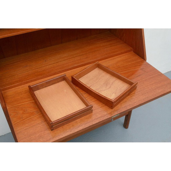 Image 1 of Vintage Sekretär aus Teakholz von Dyrlund, Dänemark 1960