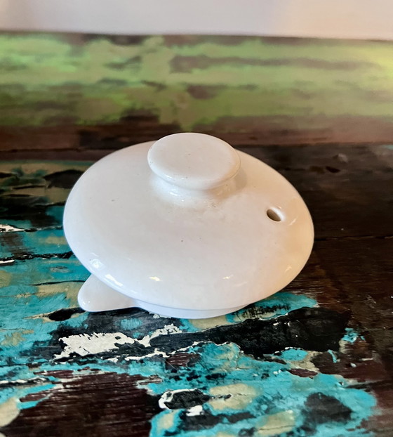 Image 1 of Alte dänische Keramik-Teekanne von Pollas Design