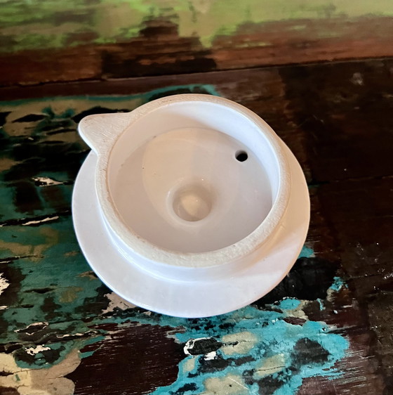 Image 1 of Alte dänische Keramik-Teekanne von Pollas Design