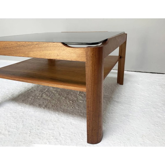 Image 1 of Vintage Couchtisch aus massivem Teakholz von Myer, 1960