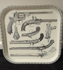 Fornasetti Gewehrtablett 1960 Italien