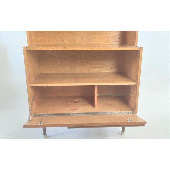 Image 1 of Mid-Century Bücherregal aus Eschenholz und Nussbaum von Up Závody, Tschechoslowakei 1960er Jahre