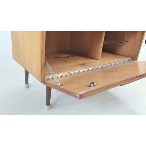 Image 1 of Mid-Century Bücherregal aus Eschenholz und Nussbaum von Up Závody, Tschechoslowakei 1960er Jahre