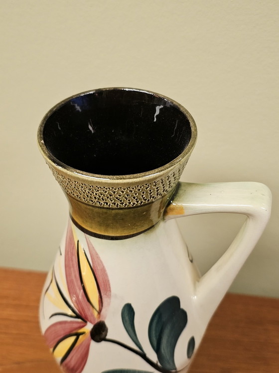 Image 1 of Vintage West Deutschland Ohr Vase Ohr Vase