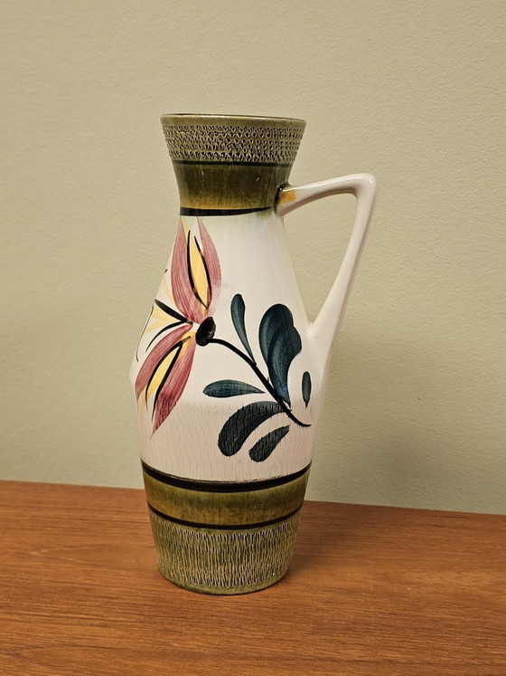 Image 1 of Vintage West Deutschland Ohr Vase Ohr Vase