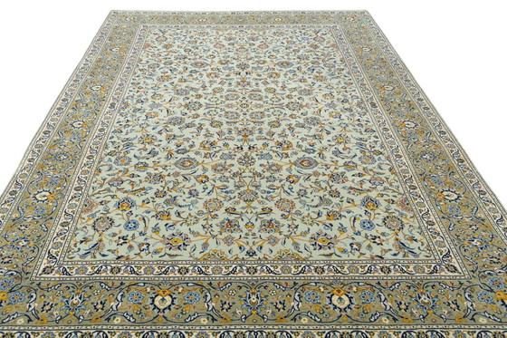 Image 1 of Handgeknüpfter Keshan Kork Orientteppich – 400 X 292 Cm