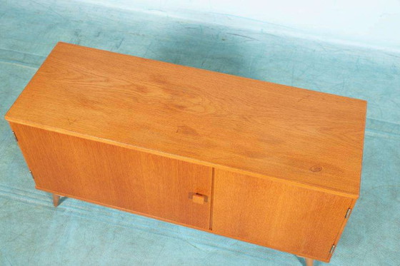Image 1 of Vintage Anrichte Eiche, blond minimalistischer Schrank Schweden