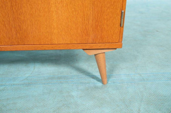 Image 1 of Vintage Anrichte Eiche, blond minimalistischer Schrank Schweden