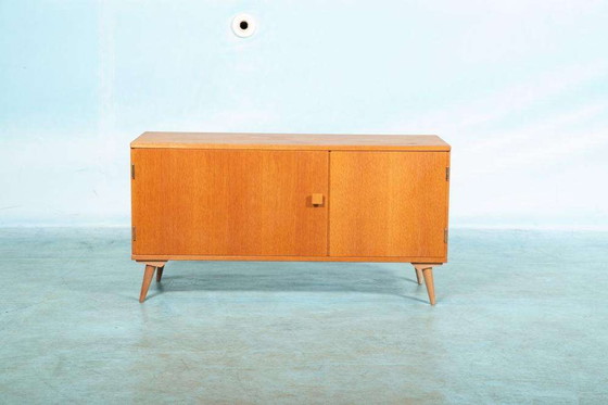 Image 1 of Vintage Anrichte Eiche, blond minimalistischer Schrank Schweden