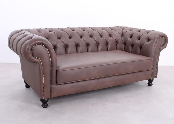 Image 1 of Chesterfield Sofa braun