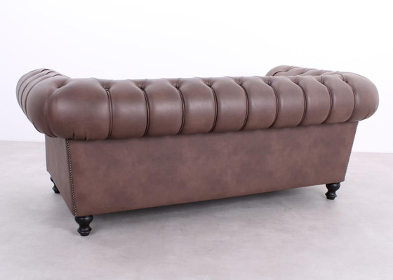 Image 1 of Chesterfield Sofa braun