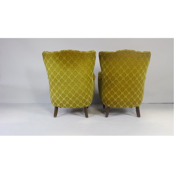 Image 1 of Paar dänische Mid Century Sessel, 1950er Jahre