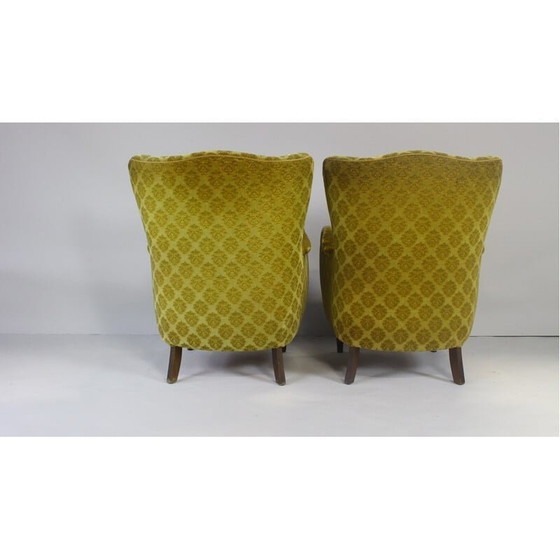 Image 1 of Paar dänische Mid Century Sessel, 1950er Jahre