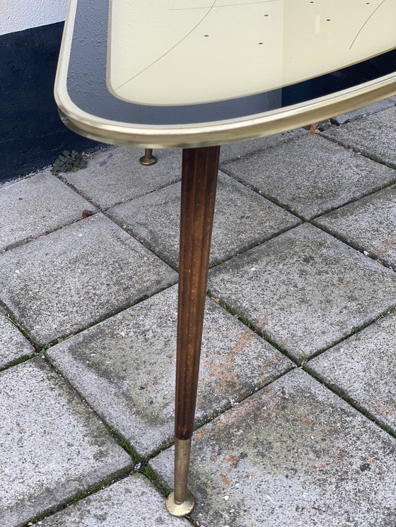 Image 1 of Nierenförmiger Atomic Space Age von ILSE Mobel Salontisch