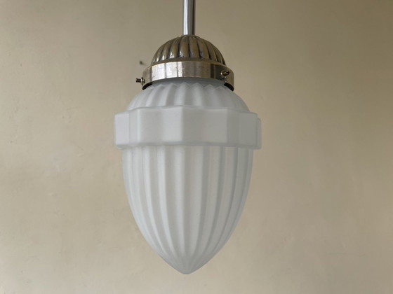 Image 1 of Lampe Hängelampe Art Deco 1920 Französisch