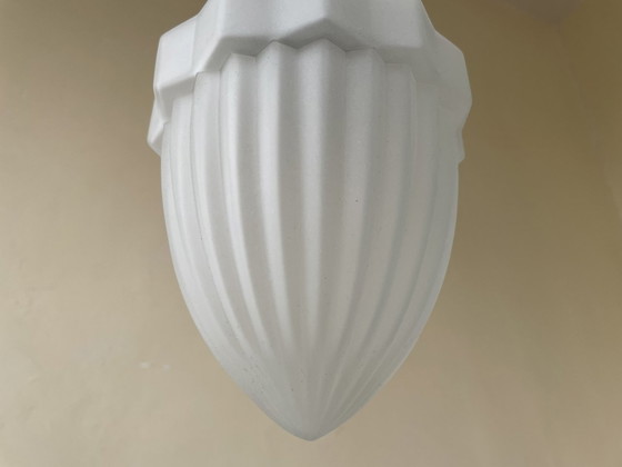 Image 1 of Lampe Hängelampe Art Deco 1920 Französisch