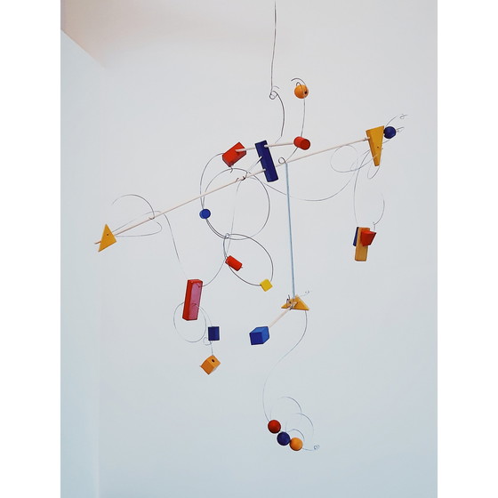 Image 1 of Vintage Kinetic Mobile "Laghiman 1"