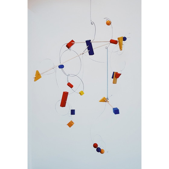 Image 1 of Vintage Kinetic Mobile "Laghiman 1"