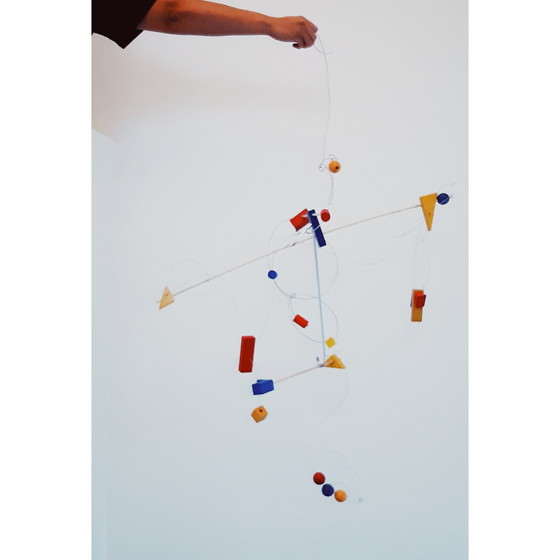 Image 1 of Vintage Kinetic Mobile "Laghiman 1"