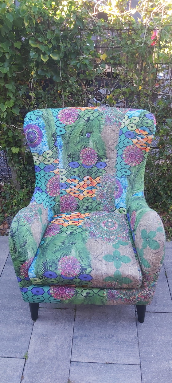 Image 1 of Moor-Sessel mit Fußhocker der Dutch Seating Company .