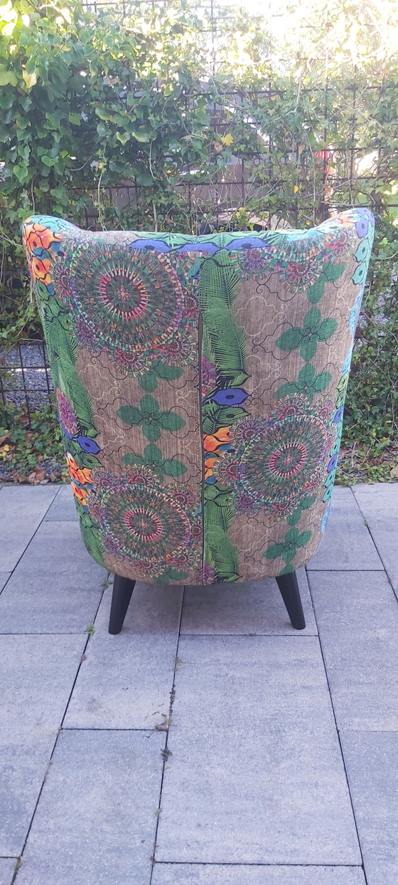 Image 1 of Moor-Sessel mit Fußhocker der Dutch Seating Company .