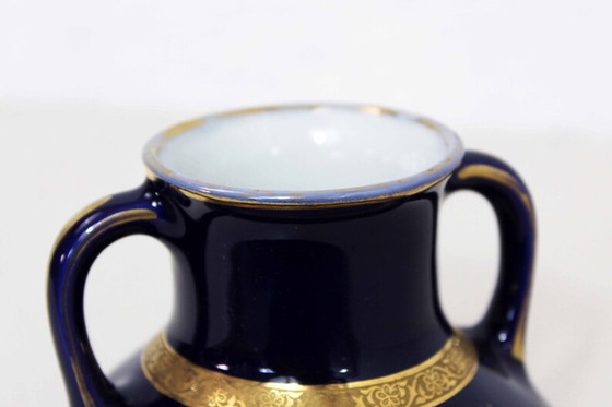 Image 1 of Jugendstil-Porzellanvase aus Limoges Frankreich